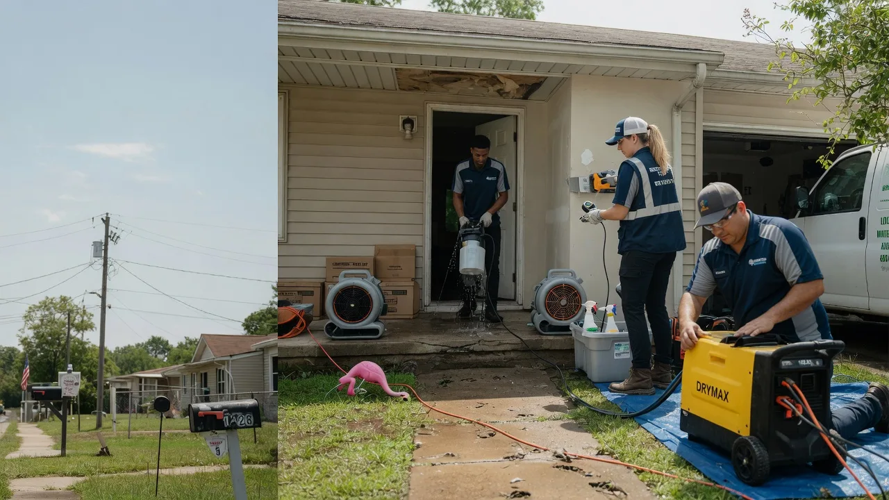 Storm Damage Water Removal in Pasadena, TX near me